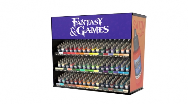 Fantasy & Games Range: FANTASY & GAMES (RACK + PAINTS) (48 ×6 Bottles 17 ML)