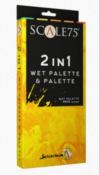 Scale 75: 2 In 1 Wet Palette & Palette