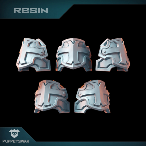 Puppetswar: (Accessory) Cross Shoulder Pads (5)