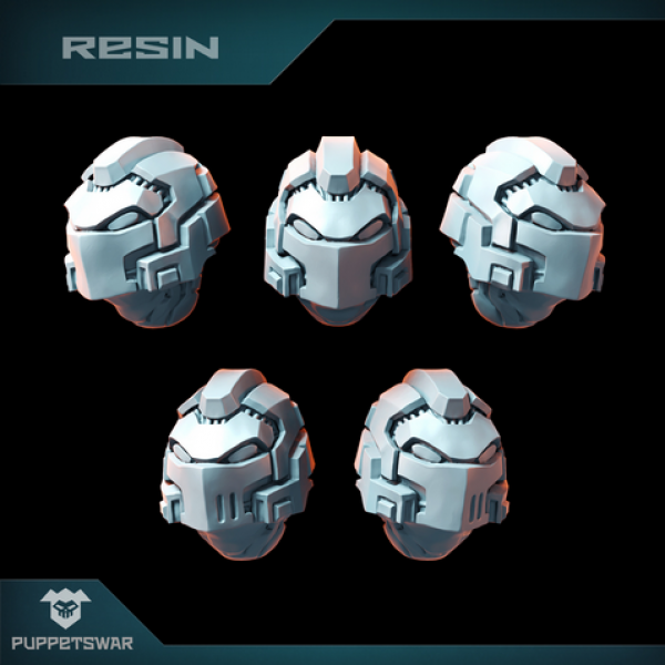 Puppetswar: (Accessory) Exorcists Helmets (5)