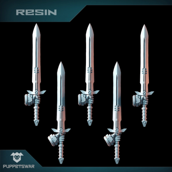 Puppetswar: (Accessory) Greatswords [left] (5)