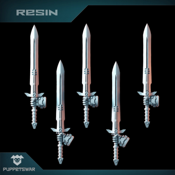Puppetswar: (Accessory) Greatswords [right] (5)