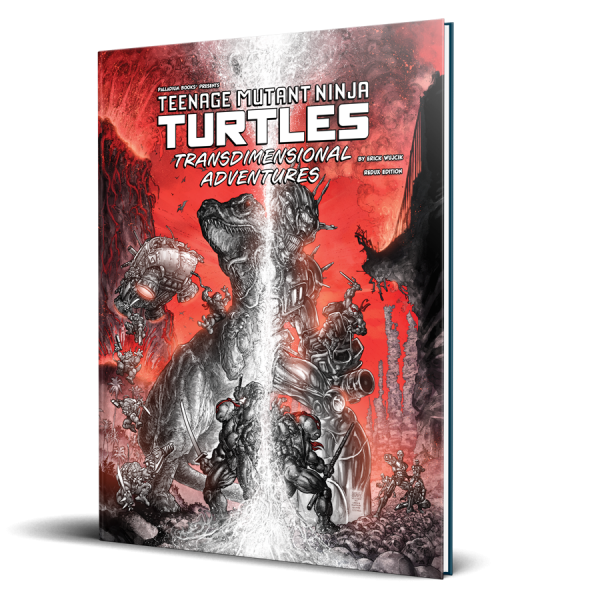 TMNT Transdimensional Adventures - Black, White & Red