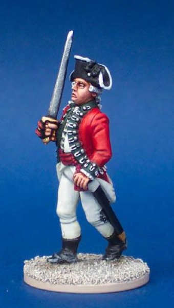 Front Rank Miniatures: 40A22 British Battalion Company Command - Officer Marching With Sword (1