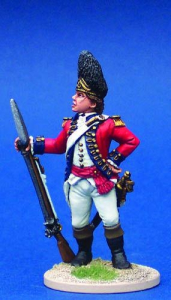 Front Rank Miniatures: 40A39 British Grenadier Command - Grenadier Officer Standing With Fusil 