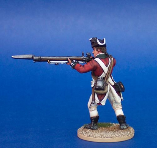 Front Rank Miniatures: 40A4 British Battalion Company - Standing Firing (3 Head Variants) (1 fi