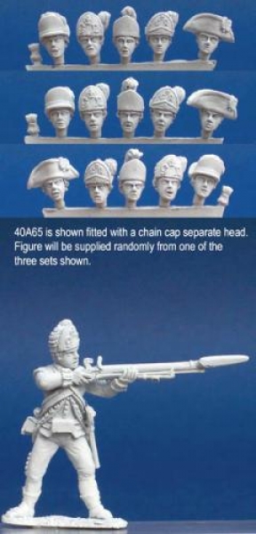 Front Rank Miniatures: 40A65 British Light Infantryman - Standing Firing (1 figure) (40mm)