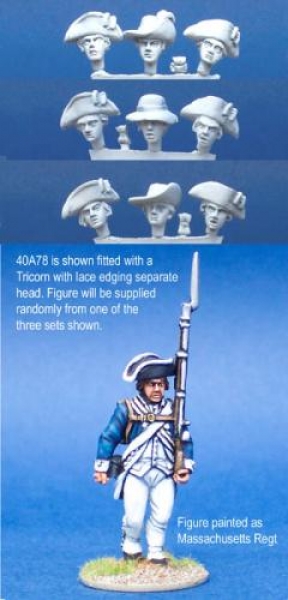 Front Rank Miniatures: 40A78 Long Regimental Coat - Marching, Overalls, Full Equipment (1 figur