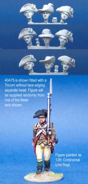 Front Rank Miniatures: 40A79 Long Regimental Coat - Marching, Short Gaiters, Full Equipment (1 
