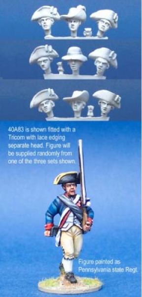 Front Rank Miniatures: 40A83 Long Regimental Coat - Marching, Blanket Roll, Haversack (1 figure