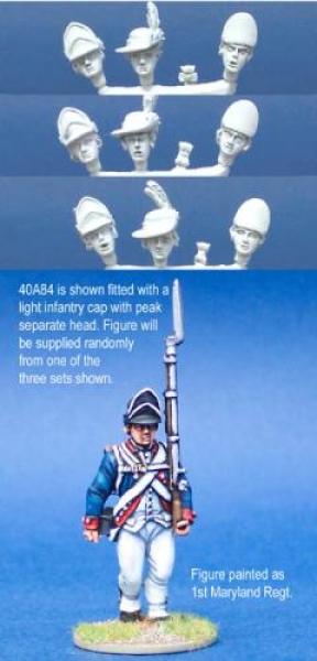 Front Rank Miniatures: 40A84 Short Regimental Coat - Marching, Overalls, Full Equipment (1 figu