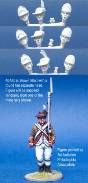 Front Rank Miniatures: 40A85 Short Regimental Coat - Marching, Short Gaiters, Haversack (1 figu
