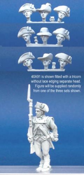Front Rank Miniatures: 40A91 Long Regimental Coat - Sergent Marching, Overalls, Full Equipment 
