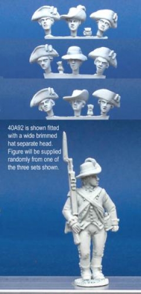 Front Rank Miniatures: 40A92 Long Regimental Coat - Sergent Marching, Short Gaiters, Haversack 