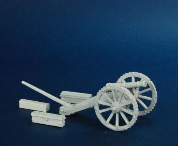 Front Rank Miniatures: 40GE1 Artillery - Light (Butterfly) 3lb Canon  (40mm)