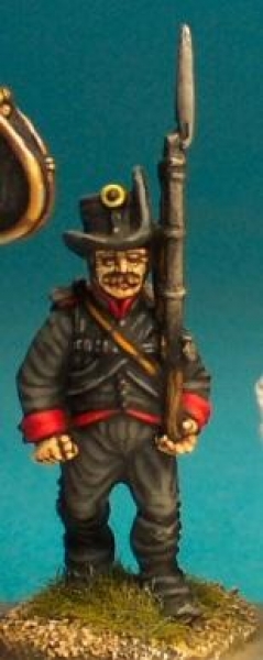 Front Rank Miniatures: AN82 Landwehr - Marching Regulation Uniform And Corsehut (6 figures)