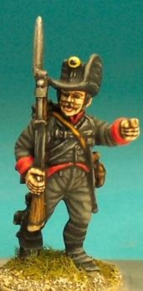 Front Rank Miniatures: AN86 Landwehr Command - Sergeant In Regulation Dress And Corsehut (6 fig