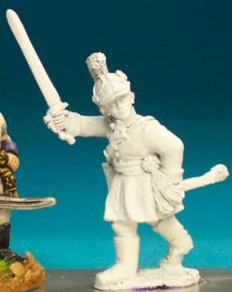 Front Rank Miniatures: AN8 German Fusilier - In Helmet - Officer In Oberrock (6 figures)