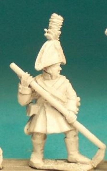 Front Rank Miniatures: ANA5 Austrian Artillery Crewman - In Bicorn - Artilleryman In Oberock Wi