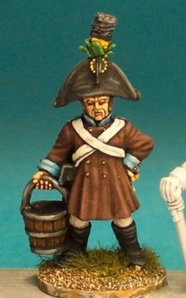 Front Rank Miniatures: ANA7 Austrian Artillery Crewman - In Bicorn - Artilleryman In Oberock Wi