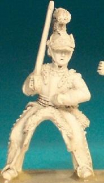 Front Rank Miniatures: ANC5 Cuirassier - Officer, Sabre At Rest (6 figures)