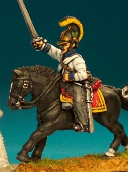 Front Rank Miniatures: ANC9 Dragoon Or Cheveaux Leger - Trooper, Sabre Outstretched (6 figures)