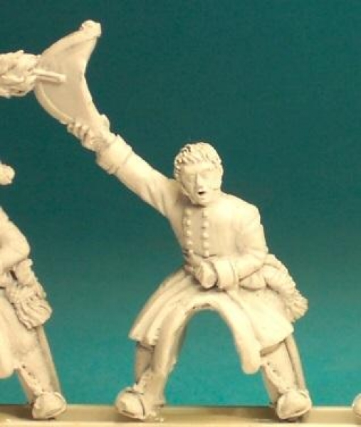 Front Rank Miniatures: ANP3 General - General In Service Dress (Oberock), Waving Hat (6 figures