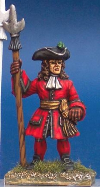 Front Rank Miniatures: AS10 Officer With Partizan, Standing (6 figures)