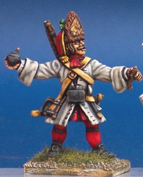 Front Rank Miniatures: AS5 Grenadier Throwing Grenade (6 figures)