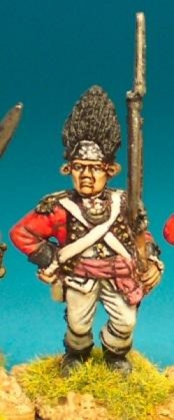 Front Rank Miniatures: AWB10 British Grenadier Company Officer (6 figures)