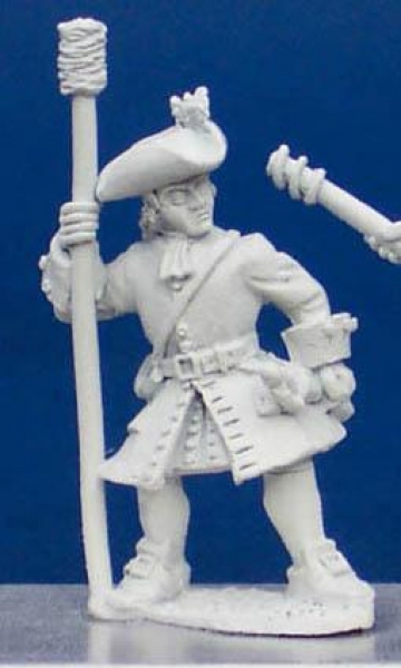 Front Rank Miniatures: SSA4 WSS Artillery Crewman - Gunner Holding Spongestaff (6 figures)