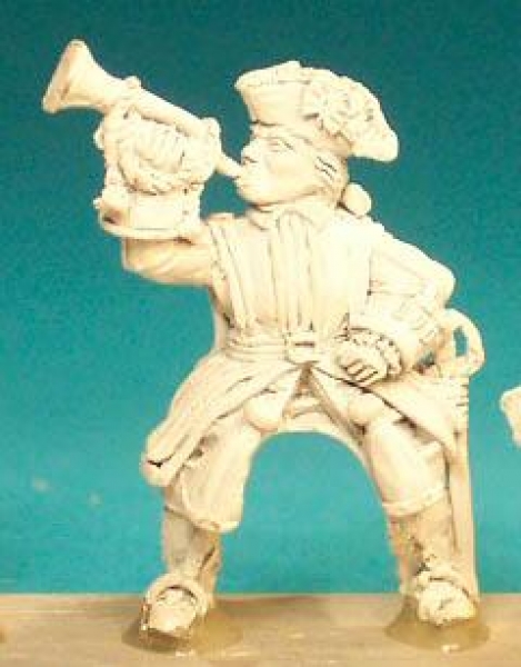 Front Rank Miniatures: SYFC19 Line Cavalryman & Dragoon Command - Trumpeter (6 figures)