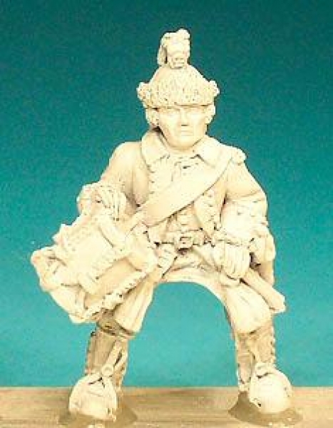 Front Rank Miniatures: SYFC27 Schomberg Light Dragoon - Drummer (6 figures)