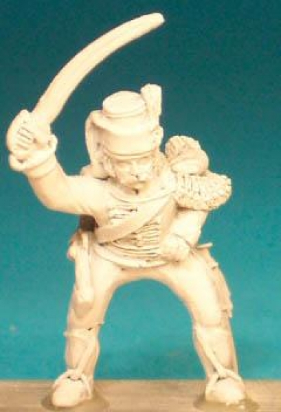 Front Rank Miniatures: SYFC28 Hussar - Trooper, Sabre Up (6 figures)