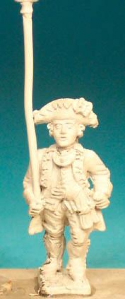Front Rank Miniatures: SYP20 Officer Marching With Spontoon, Hat With Cockade (6 figures)