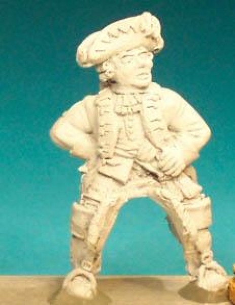 Front Rank Miniatures: SYP22 Mounted Officer, Hat With Cockade (6 figures)