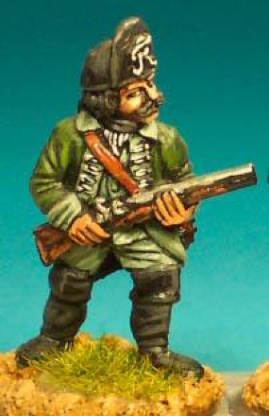 Front Rank Miniatures: SYP23 Free Corps (Frei Korps) - Jager In Kaskett, Advancing (6 figures)