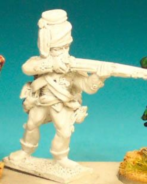 Front Rank Miniatures: SYP26 Free Corps (Frei Korps) - Von Kleist Pandour, Firing (6 figures)