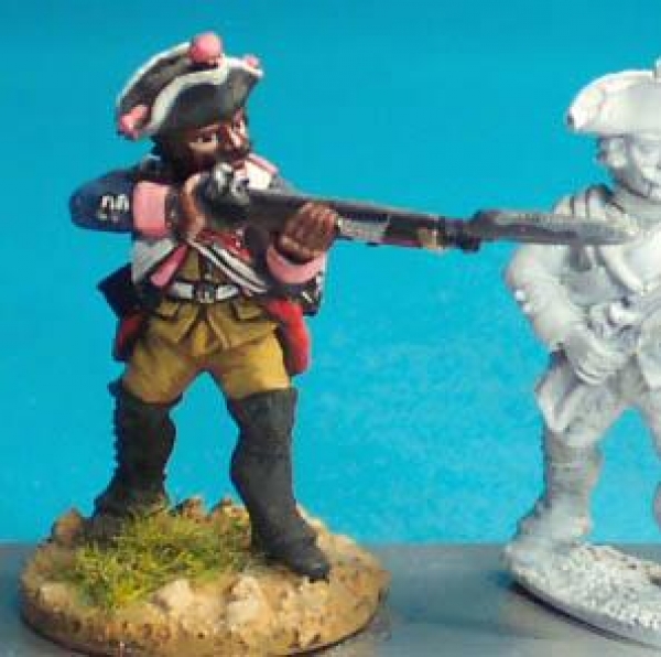 Front Rank Miniatures: SYP29 Musketeer Standing Firing (6 figures)