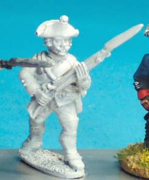 Front Rank Miniatures: SYP30 Musketeer Standing At Ready (6 figures)