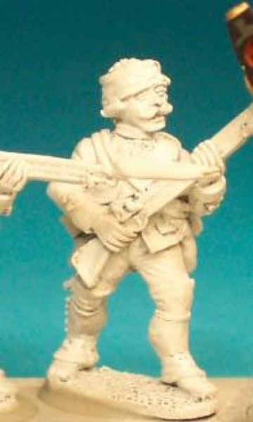 Front Rank Miniatures: SYP39 Infantryman - Standing At Ready, Bandaged Head (6 figures)
