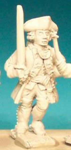 Front Rank Miniatures: SYP42 Officer Marching With Sword, Hat Without Cockade (6 figures)