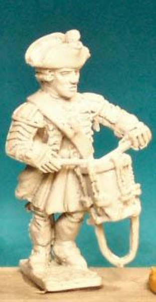 Front Rank Miniatures: SYP4 Musketeer Drummer (6 figures)