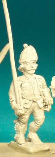 Front Rank Miniatures: SYP7 Fusilier Sergeant With Halberd (6 figures)