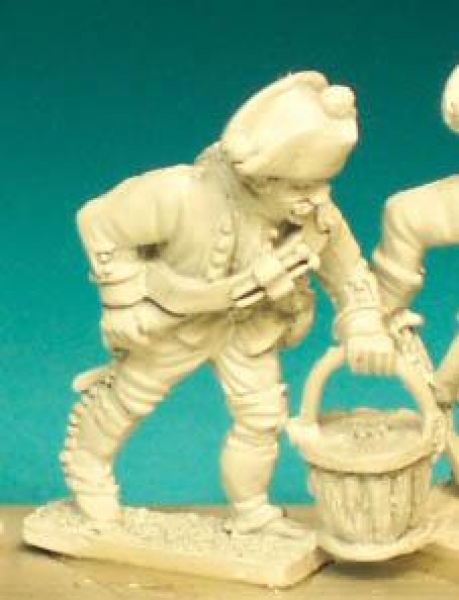 Front Rank Miniatures: SYPA3 Gunner With Bucket (6 figures)