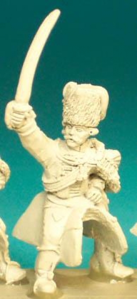 Front Rank Miniatures: SYPC13 Hussar Officer In Fur Hat (6 figures)