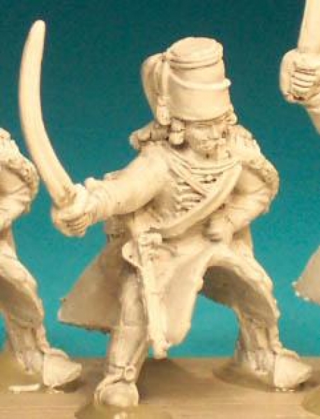 Front Rank Miniatures: SYPC16 Hussar Trooper, Mirleton, Sabre Outstretched (6 figures)