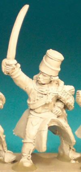 Front Rank Miniatures: SYPC17 Hussar Officer In Mirleton (6 figures)