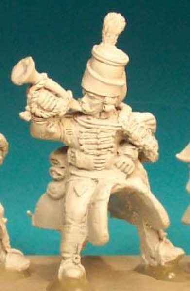 Front Rank Miniatures: SYPC20 Hussar Trumpeter In Mirleton (6 figures)