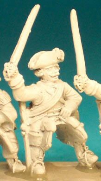 Front Rank Miniatures: SYPC25 Cuirassier Trooper, Sabre Up (6 figures)